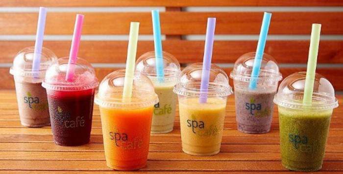 Celebrity Cruises - Celebrity Millennium - Spa Cafe & Juice bar smoothies.jpg